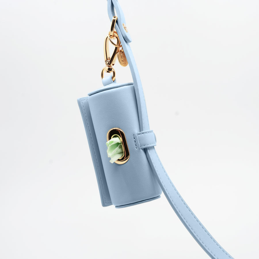 2 in 1 Poop Bag & Treat Holder - Sky Blue