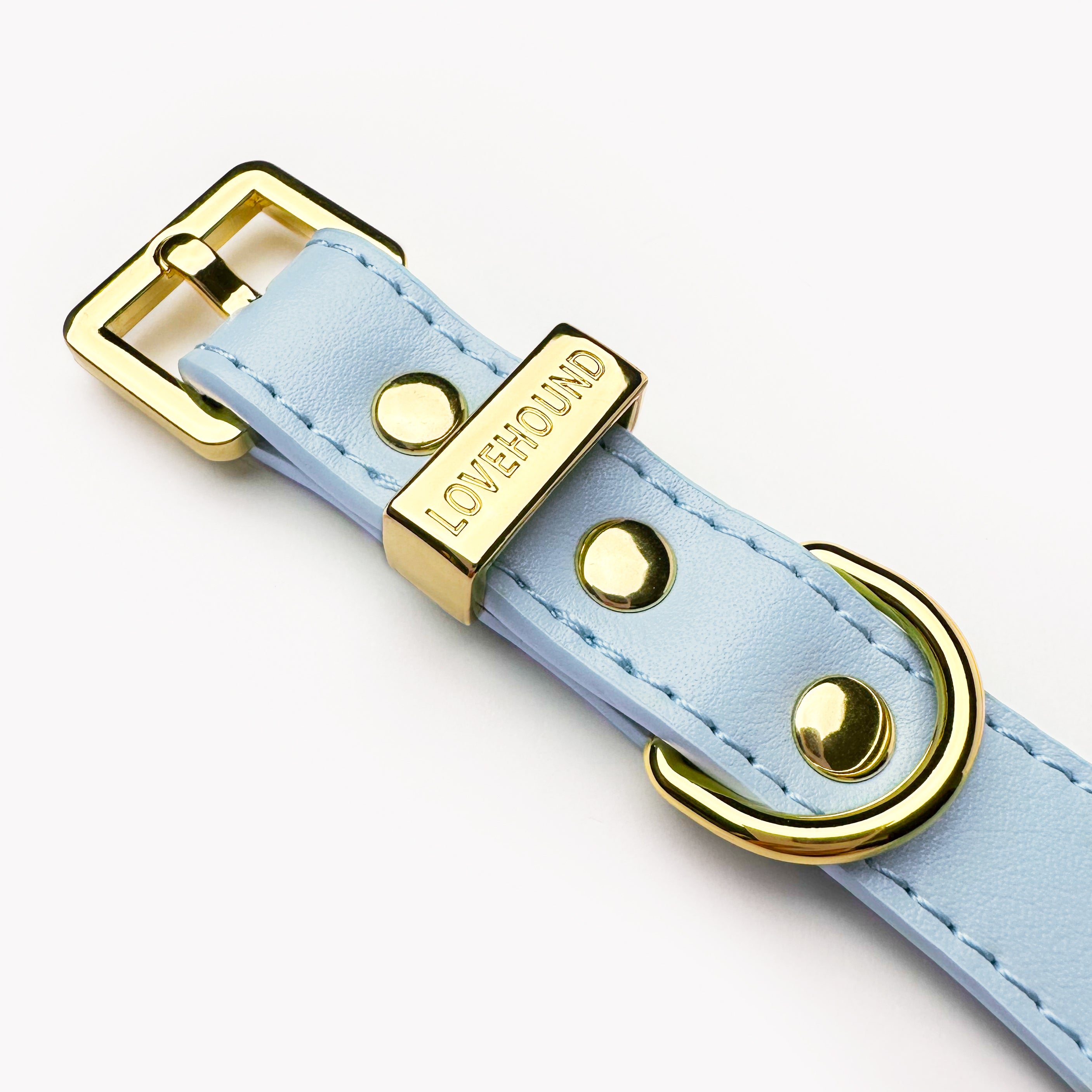 Sweetheart Dog Collar - Sky Blue
