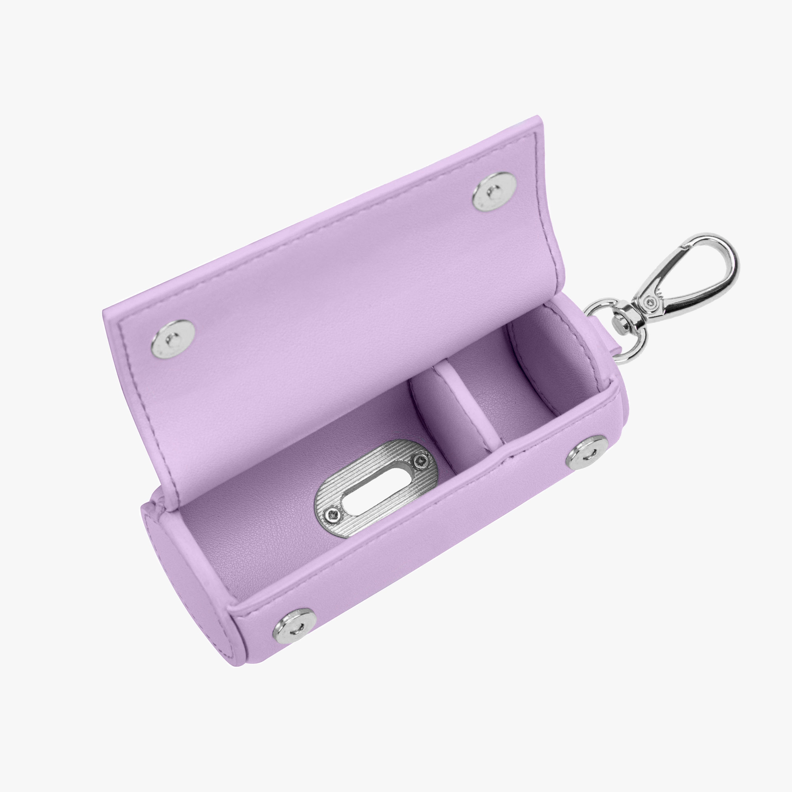 2 in 1 Poop Bag & Treat Holder - Lilac